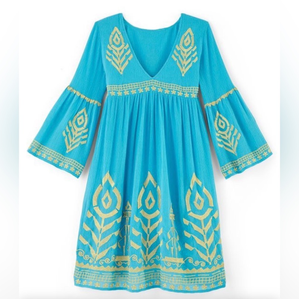 Soft Surroundings Vibrant Blue Top - Picture 4 of 14